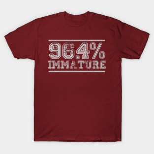 96.4% Immature T-Shirt